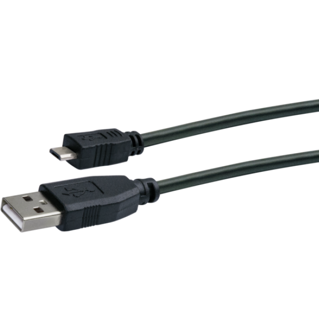 Зарядный кабель Micro USB Sync Schwaiger 0,15м (LK015M 533) - фото 3