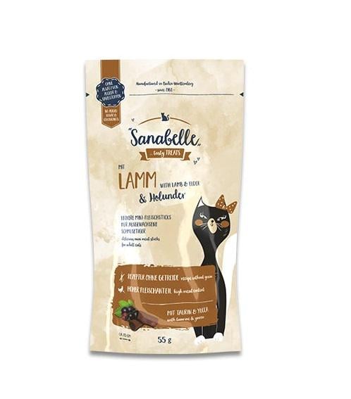 Лакомства для котов Bosch Sanabelle Snack Баранина/Бузина 55 г