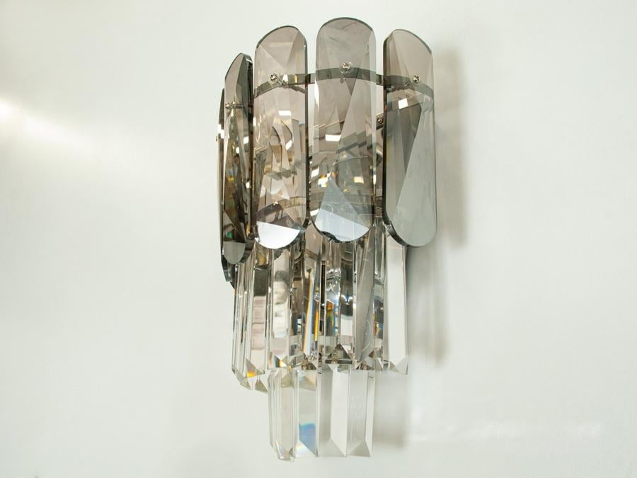 Бра хрустальный Магия света Хром (200815-1W-HR) - фото 1 Бра хрустальный Магия света Хром (200815-1W-HR) - фото 1