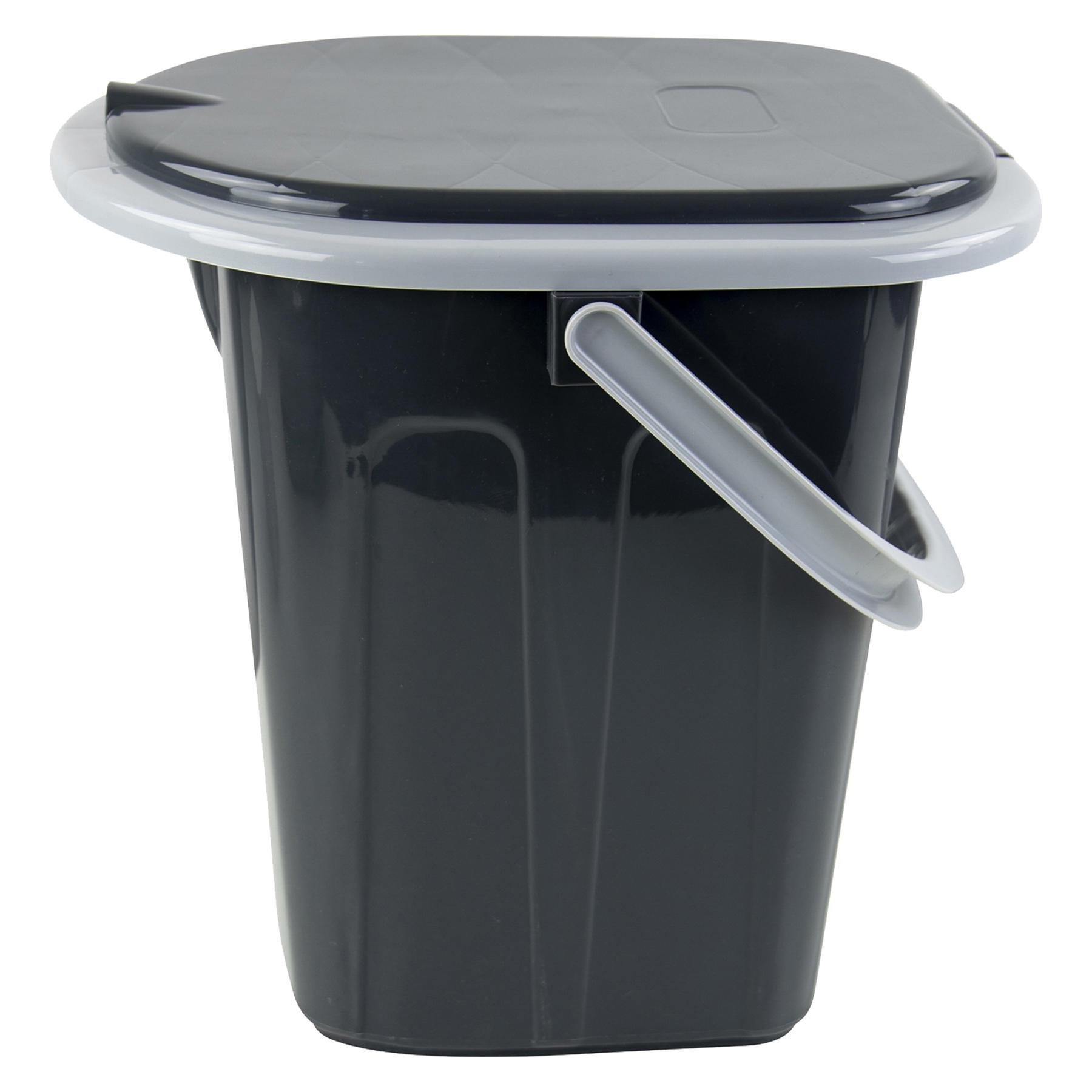 Біотуалет Bo-Camp Portable Toilet Square 20 л Grey (5502820) - фото 3 Біотуалет Bo-Camp Portable Toilet Square 20 л Grey (5502820) - фото 3