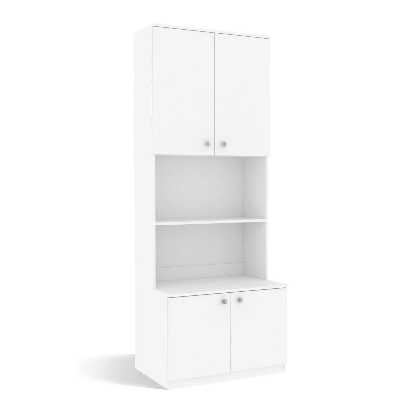 Шкаф F-6 800х530х2100 мм Белый (28711469)