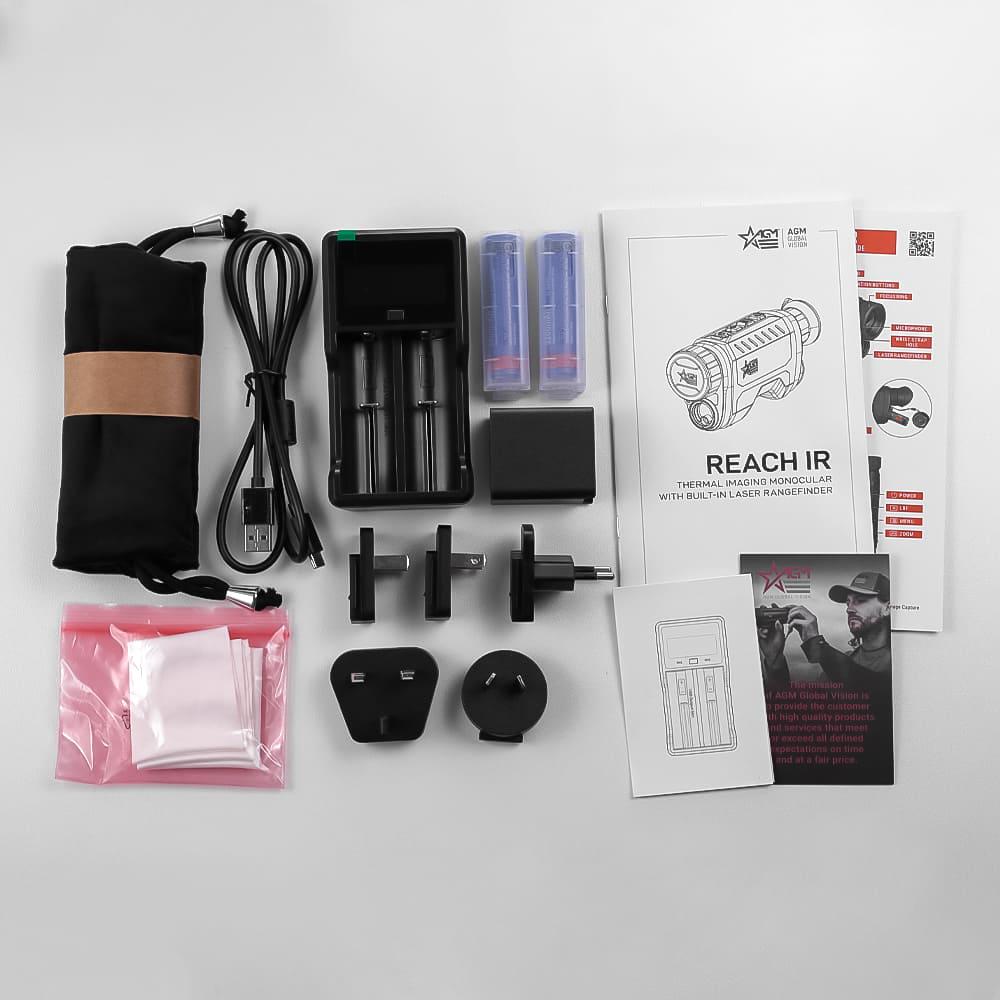 Тепловизионный монокуляр AGM Reach IR LRF 50-640 - фото 13 Тепловизионный монокуляр AGM Reach IR LRF 50-640 - фото 13