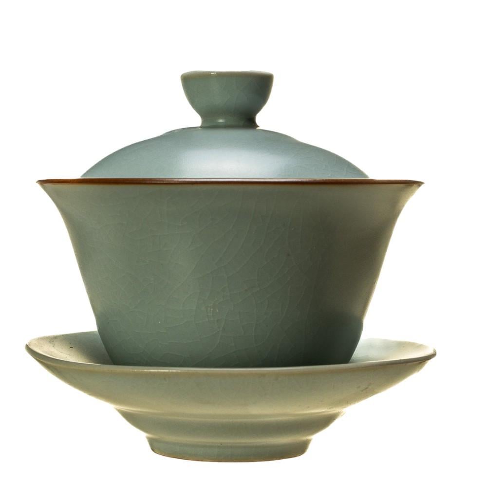 Гайвань фарфоровая для чая Olens Поднебесная 170 мл Зелено-голубой (34166572)