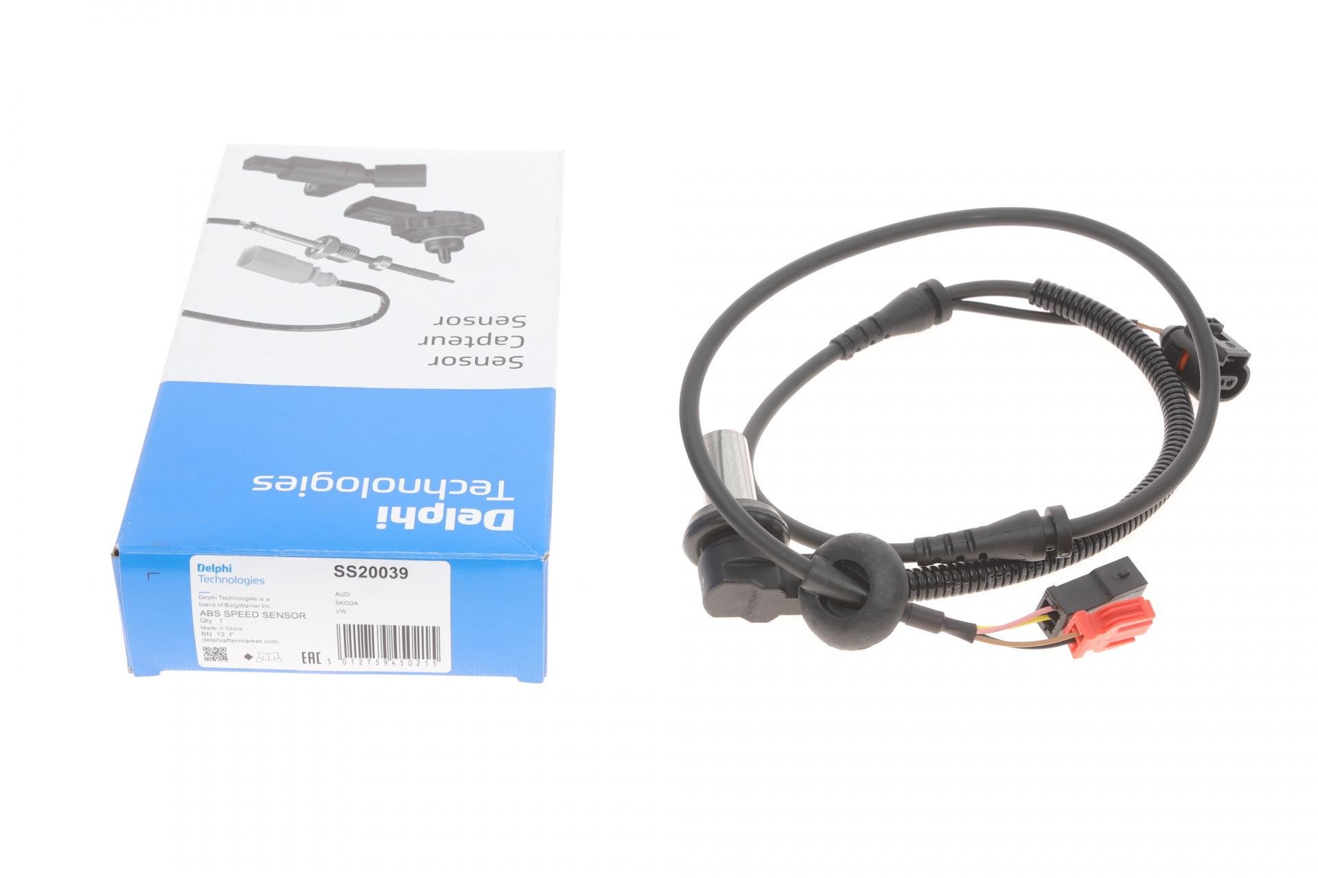 Датчик DELPHI ABS передний Audi A4/VW Passat 94-05 (SS20039)