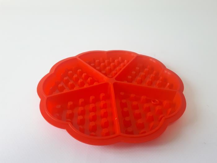 Форма для випічки вафель Серце силіконова 5 шт. d 18 см h 1,5 см (19567) - фото 4 Форма для випічки вафель Серце силіконова 5 шт. d 18 см h 1,5 см (19567) - фото 4