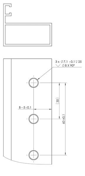 Петля для стекла WALA WTB с круглой крышкой Черный (WTB8010441X BL) - фото 7 Петля для стекла WALA WTB с круглой крышкой Черный (WTB8010441X BL) - фото 7