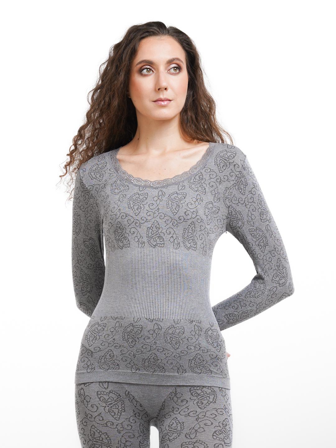 Женское термобелье с утягивающим эффектом HeatSoft р. 42–48 Серый (2768)