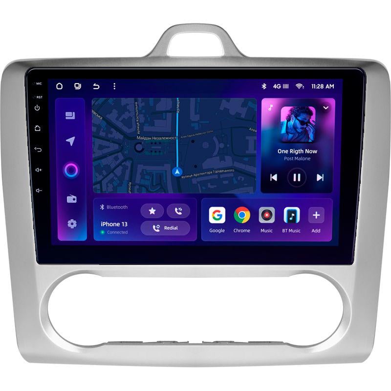 Автомагнітола штатна AMS MOSS M2 4/32 GB для Ford Focus 2 Mk 2 2004-2011 F2 9" (AR-92725)