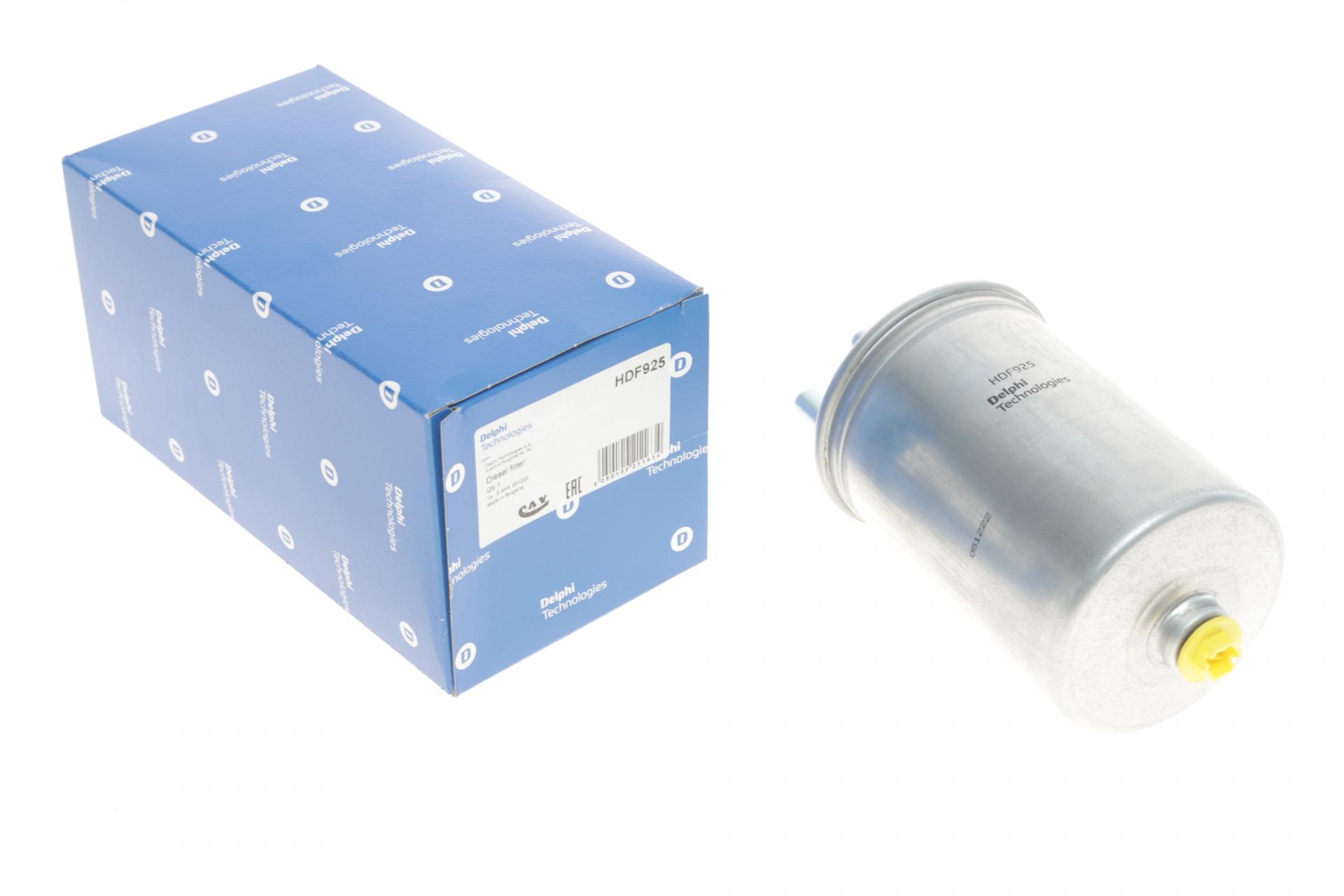 Фильтр топливный DELPHI для SsangYong Actyon/Rexton 2,0Xdi/2,7Xdi 04- (HDF925)