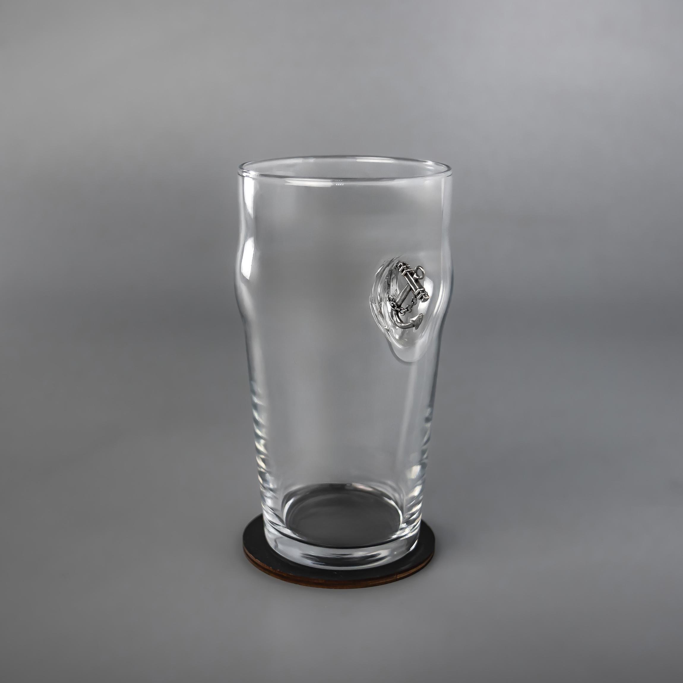 Бокал для пива с якорем VSKLO 500 мл (25901858)