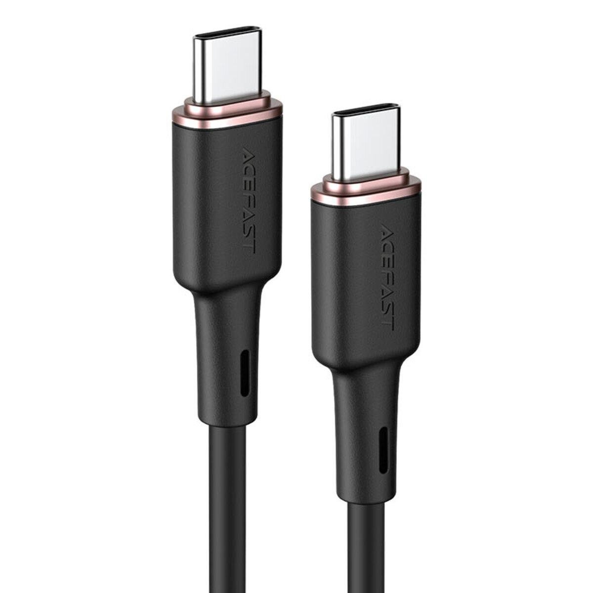 Кабель Acefast C2-03 USB-C to USB-C 1,2 м PD 60W Black