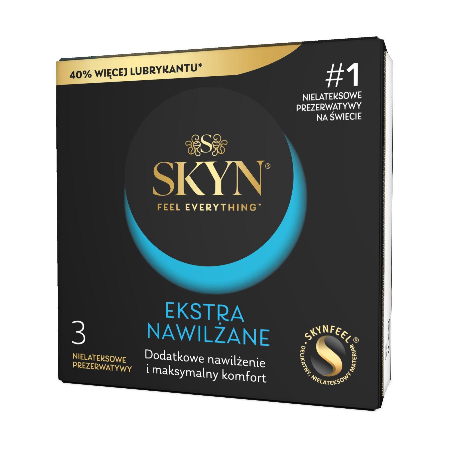 Презервативы SKYN Ekstra Nawilżane 3 шт. Презервативы SKYN Ekstra Nawilżane 3 шт.
