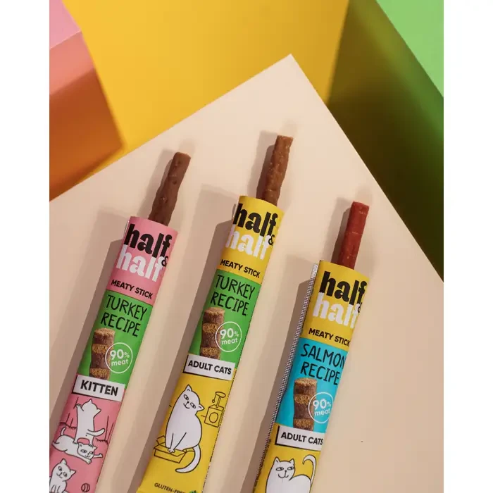 Сухий корм для котів Half&Half Sensitive Digestion індичка та ласощі індичка 300 г (HH_045350) - фото 6 Сухий корм для котів Half&Half Sensitive Digestion індичка та ласощі індичка 300 г (HH_045350) - фото 6