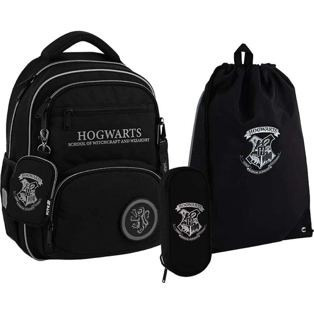 Шкільний набір KITE Education Harry Potter рюкзак/пенал/сумка для взуття SET_HP25-773M)
