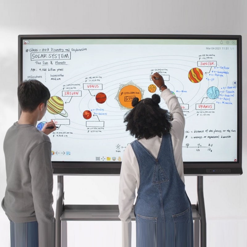 Интерактивная панель ViewSonic IFP6533-G дисплей 65" Android 13/8 128Gb 40W (tf64) - фото 6