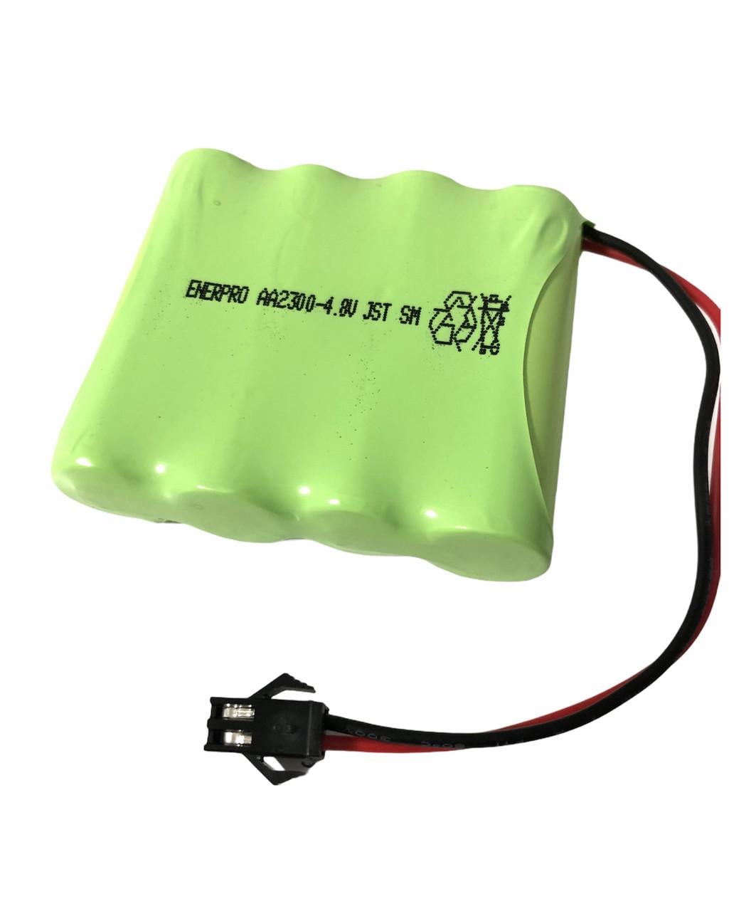 Аккумулятор AA 4,8V 2300 mAh с коннектором JST SM-2P для детских игрушек и роботов (18857)