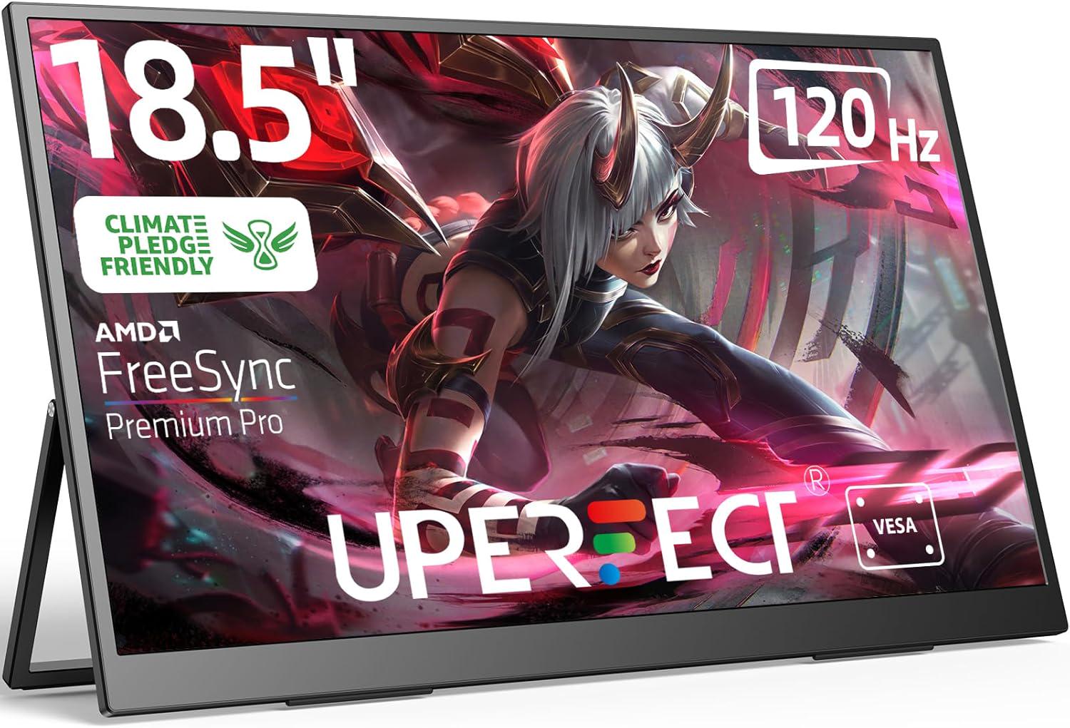 Монитор портативный UPERFECT 18,5" 1080P IPS 120 Hz HDR/Type-C/HDMI (002)