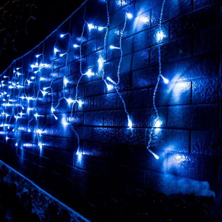 Гирлянда бахрома LED 120 Синий (21-74-U0000003041)