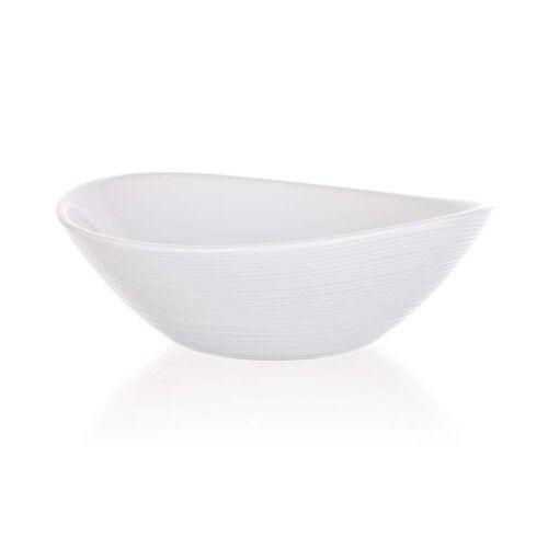 Салатник овальний Bormioli Rocco Prometeo 150x140 мм Білий (490430F26321990)