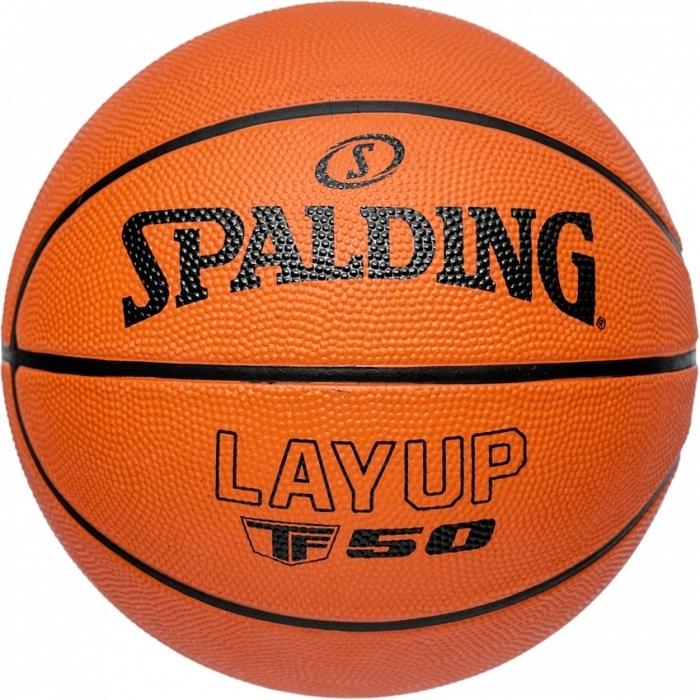 Баскетбольный мяч Spalding LAYUP TF-50 р. 6 Оранжевый (84333Z)