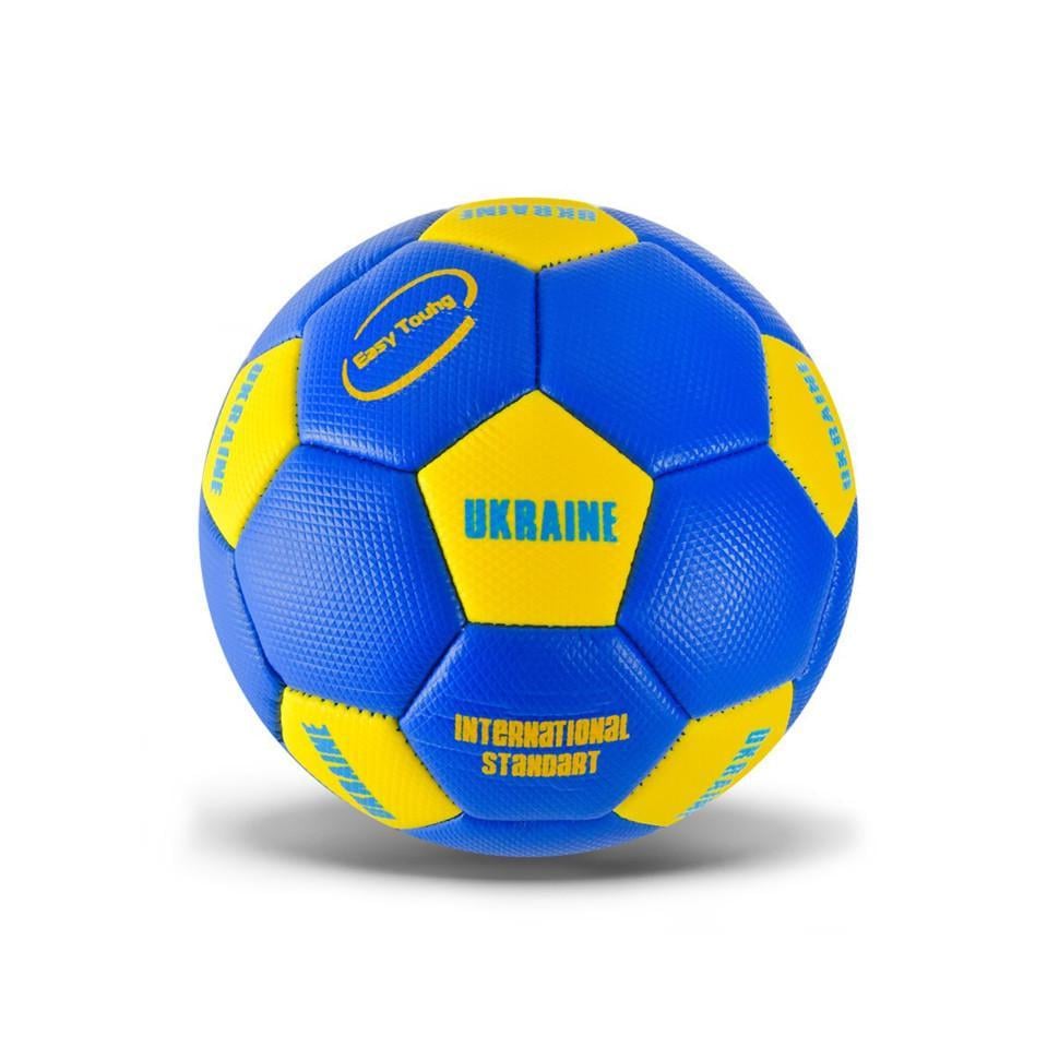 М'яч футбольний Ukraine international standart FB24502 р. № 2 Синій (RLT51480s64073)