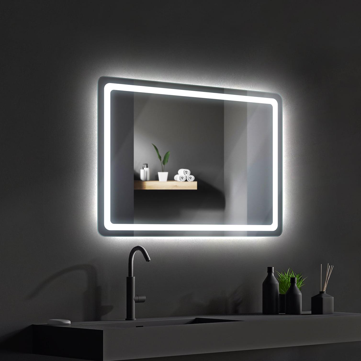 Зеркало Dim Dzerkal NODO с LED-подсветкой 50х70 см (8253)