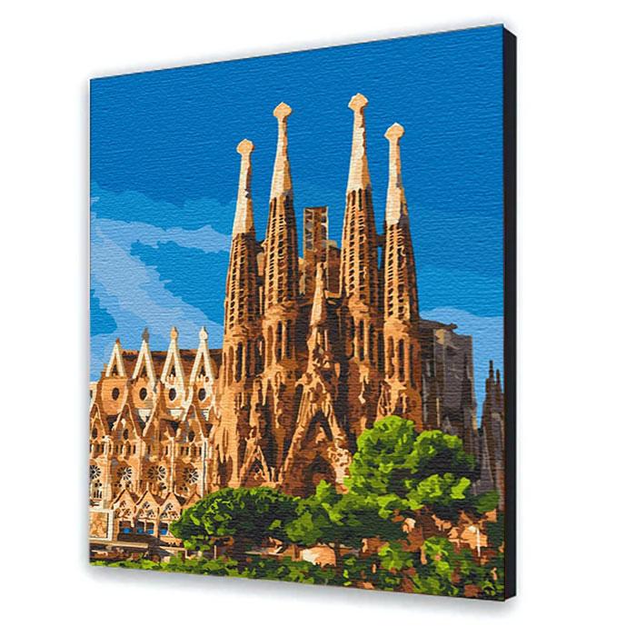 Картина по номерам ART CRAFT Саграда Фамилия. Барселона 40х50 см (11230-AC)