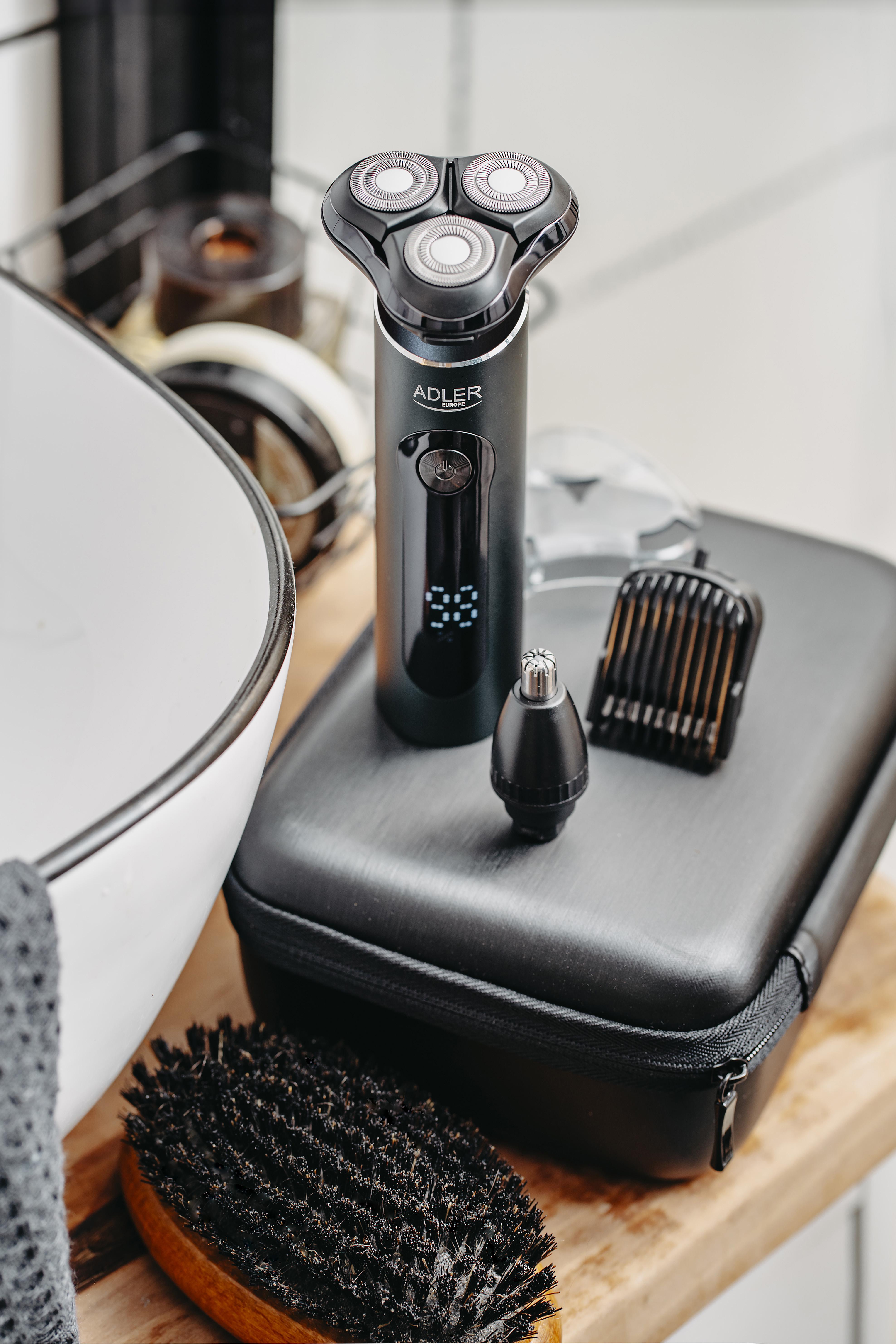 Бритва Adler 3в1 USB Чорний (AD2940) - фото 8