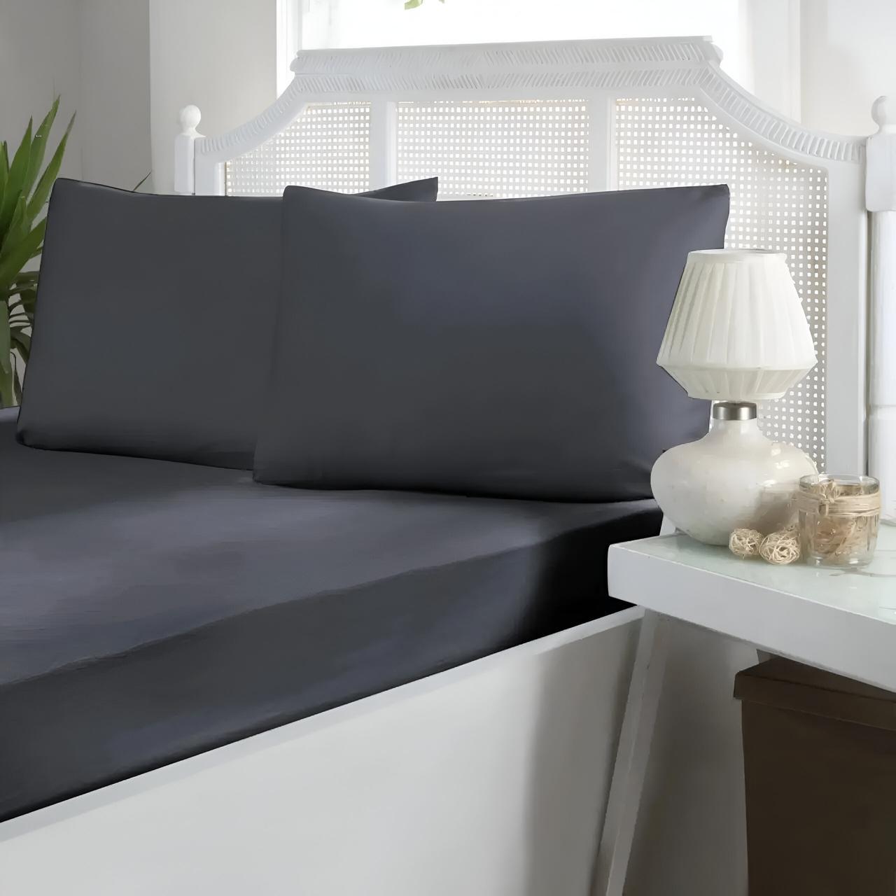 Простынь на резинке с наволочками First Choice 180х200/50х70 см (14056309) Простынь на резинке с наволочками First Choice 180х200/50х70 см (14056309)