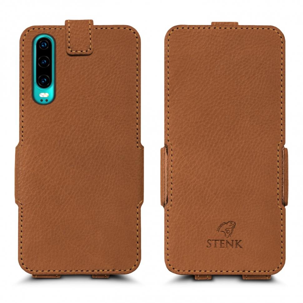 Чехол флип Stenk Prime для Huawei P30 Camel (62643)