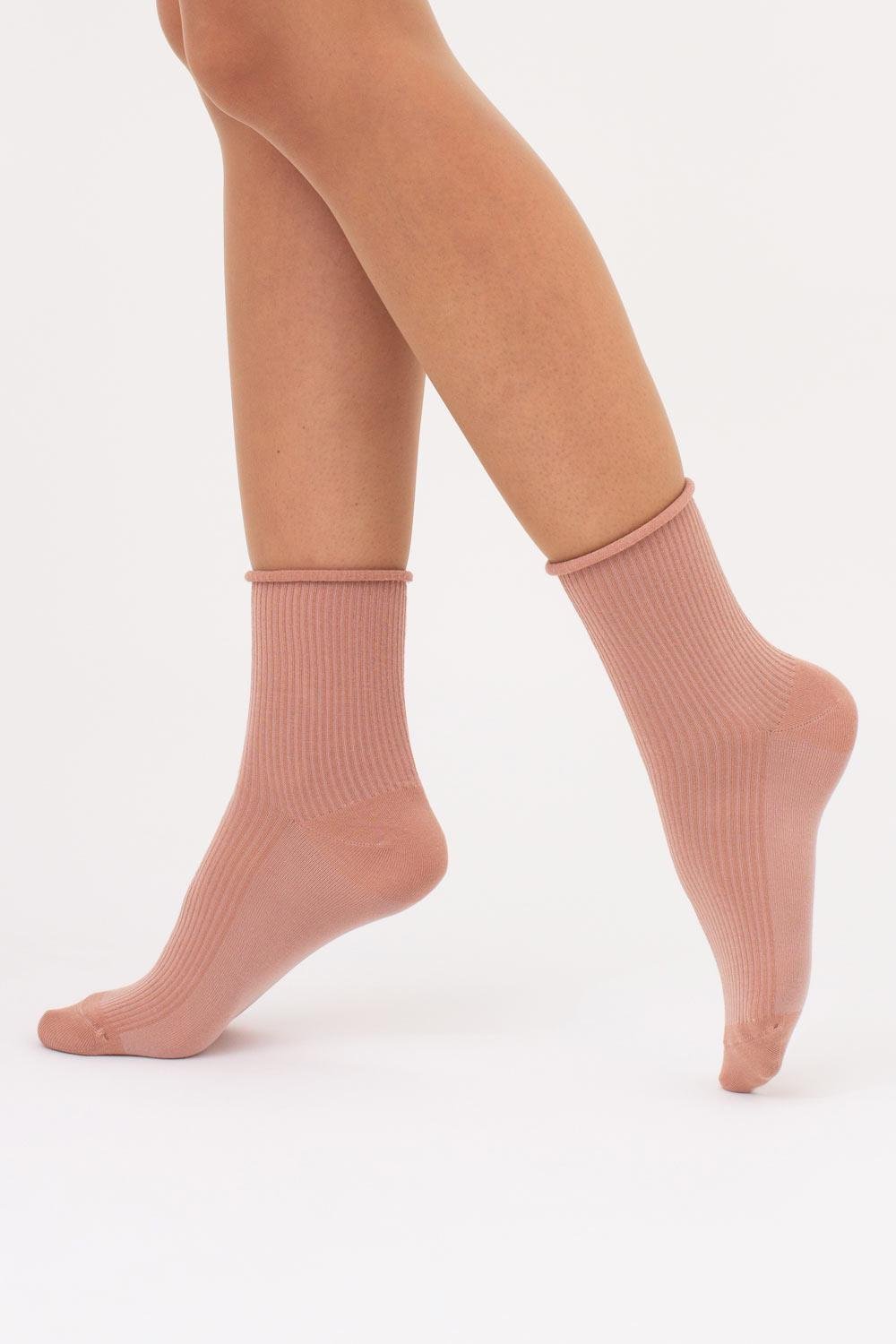 Шкарпетки жіночі бавовняні Giulia WS3 FASHION 060 в рубчик р. 36/40 Beige (27068216)