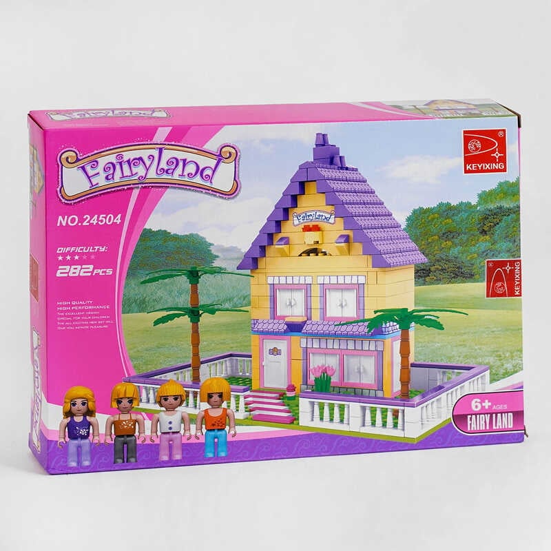 Конструктор Ausini 24504 Fairyland 282 детали 35x5,5x25 см (123393)