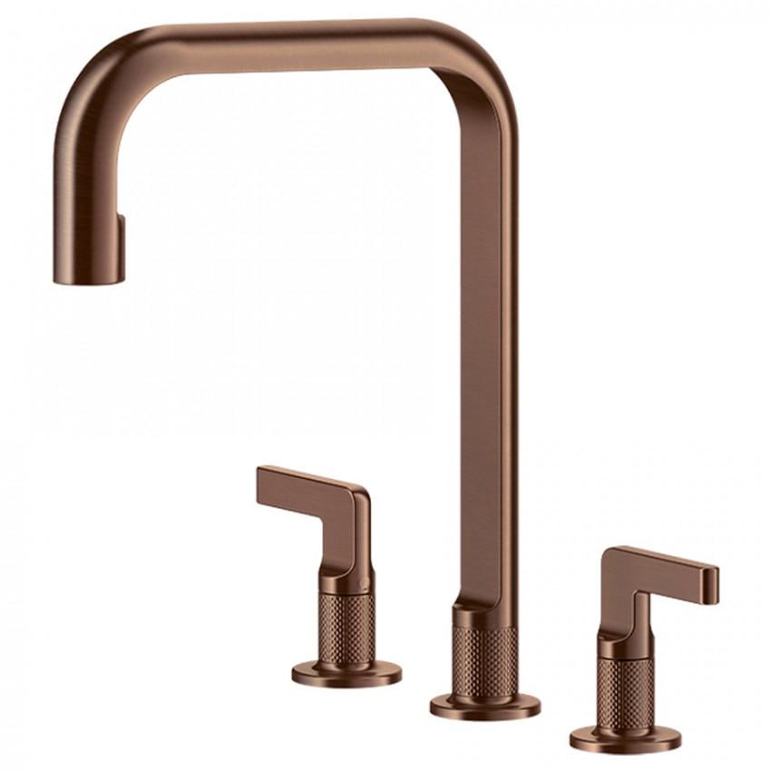 Змішувач для кухні Gessi Inciso Copper Brushed PVD (58701708)