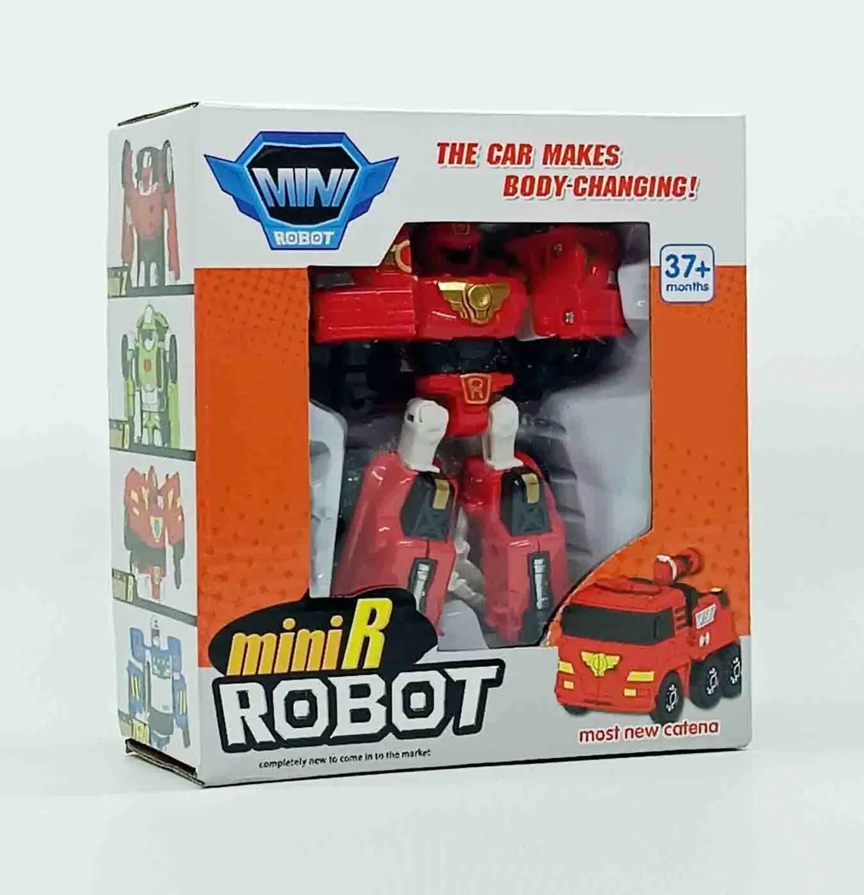 Робот трансформер Star toys Тобот Мини R 12 см Красный (2854290590)
