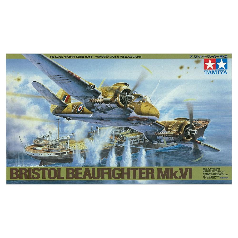 Збірна модель Tamiya літак 1:48 Bristol Beaufighter Mk.6 (61053-000)