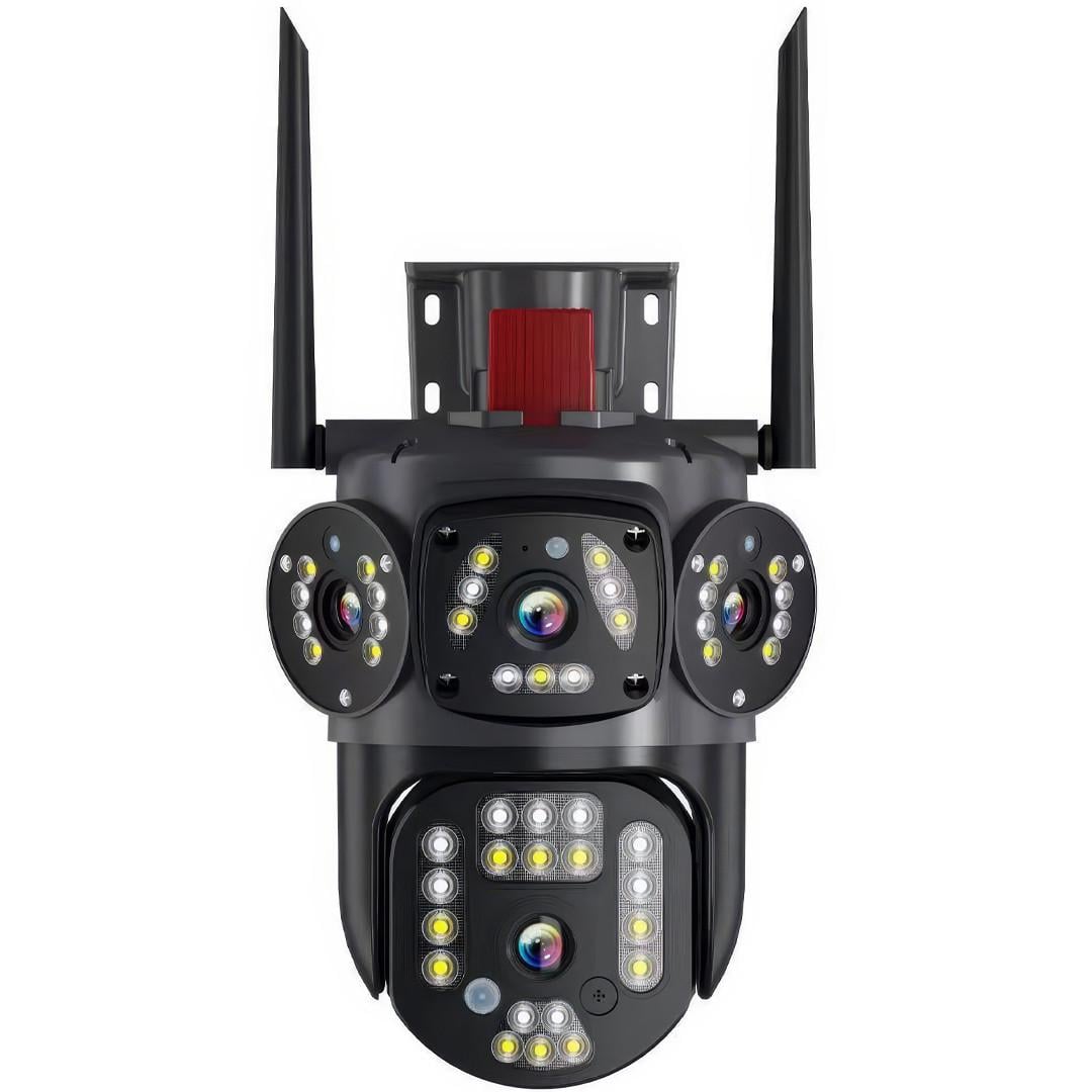 Камера видеонаблюдения уличная 3L-V30-WIFI поворотная влагостойкая с дистанционным управлением и Wi-Fi IP PTZ Черный (124-14-16983)