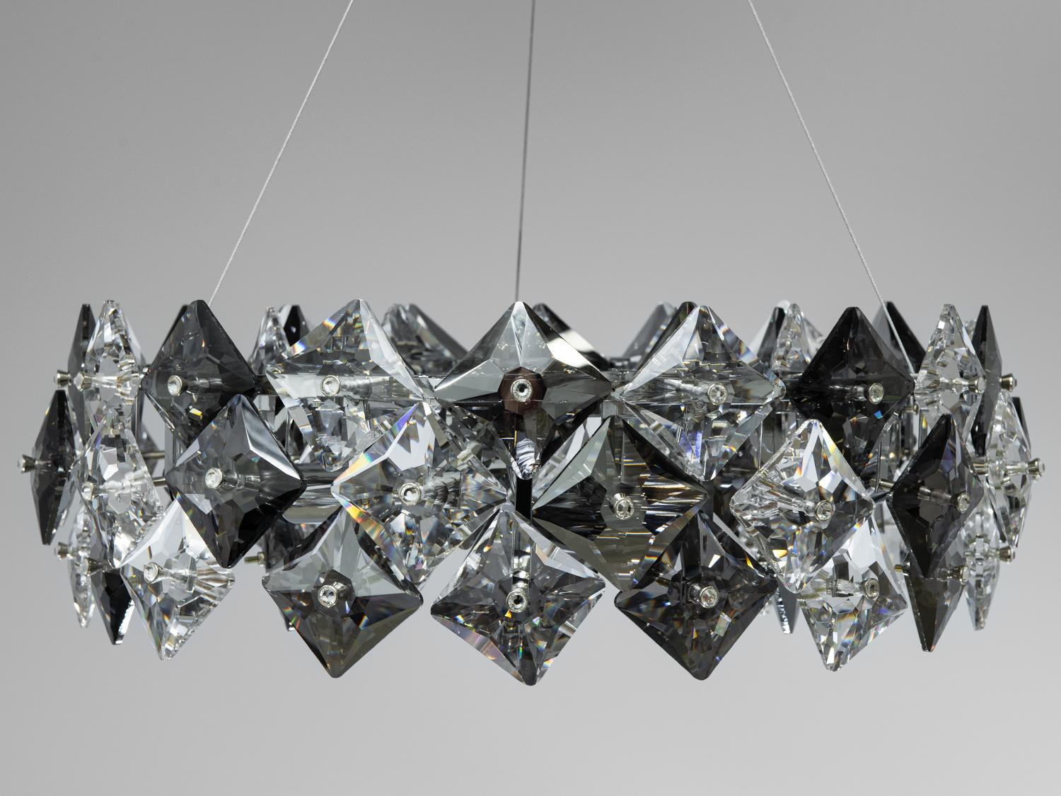 Люстра-подвесная хрустальная Diasha Хром (21001/550CH) Люстра-подвесная хрустальная Diasha Хром (21001/550CH)