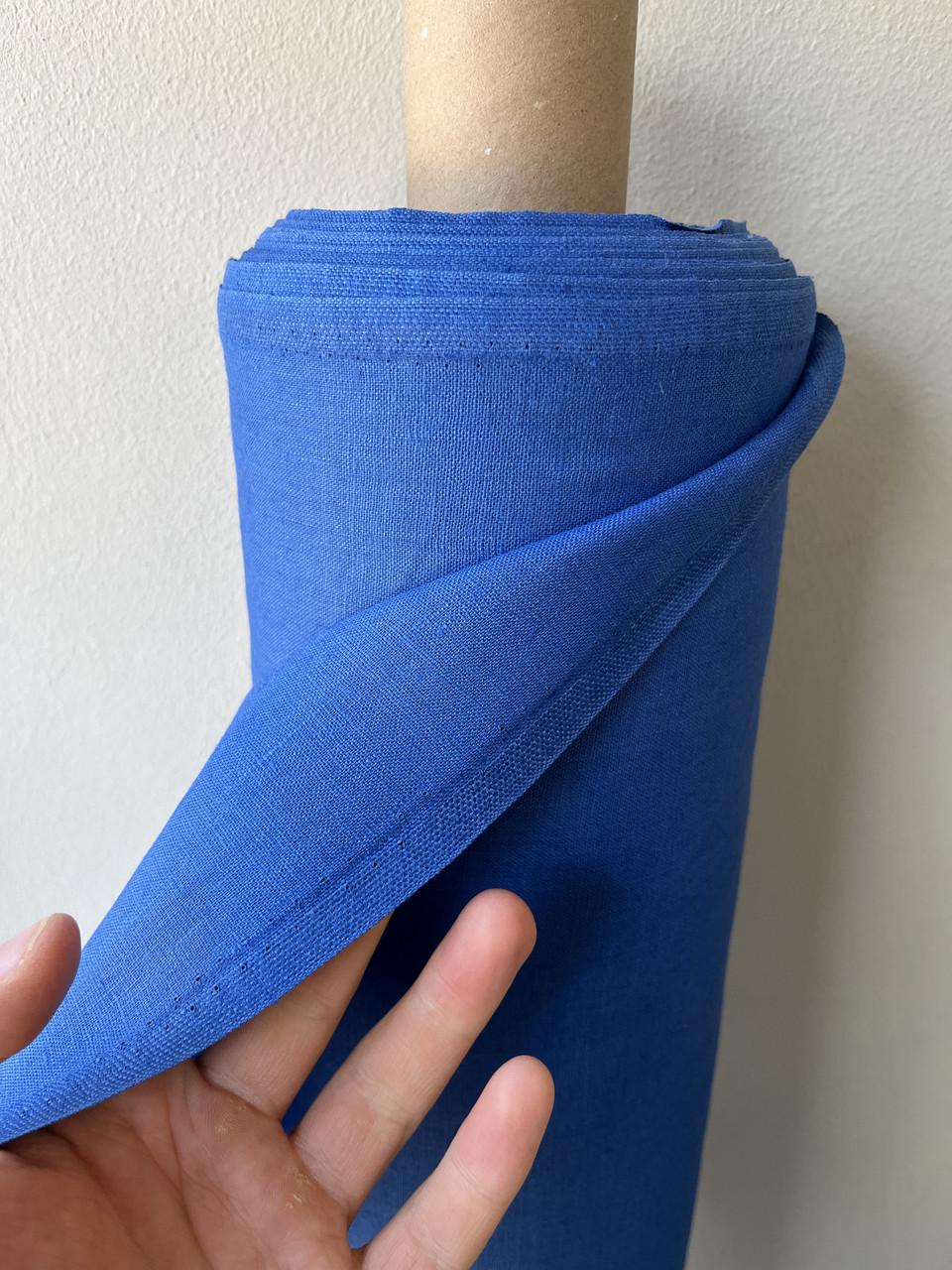 Тканина Linen Plus платтєва лляна Електрик 1318 - фото 6