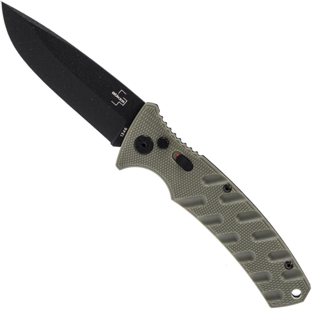 Туристический нож Boker Plus Large Strike Grivory Green (06EX901)