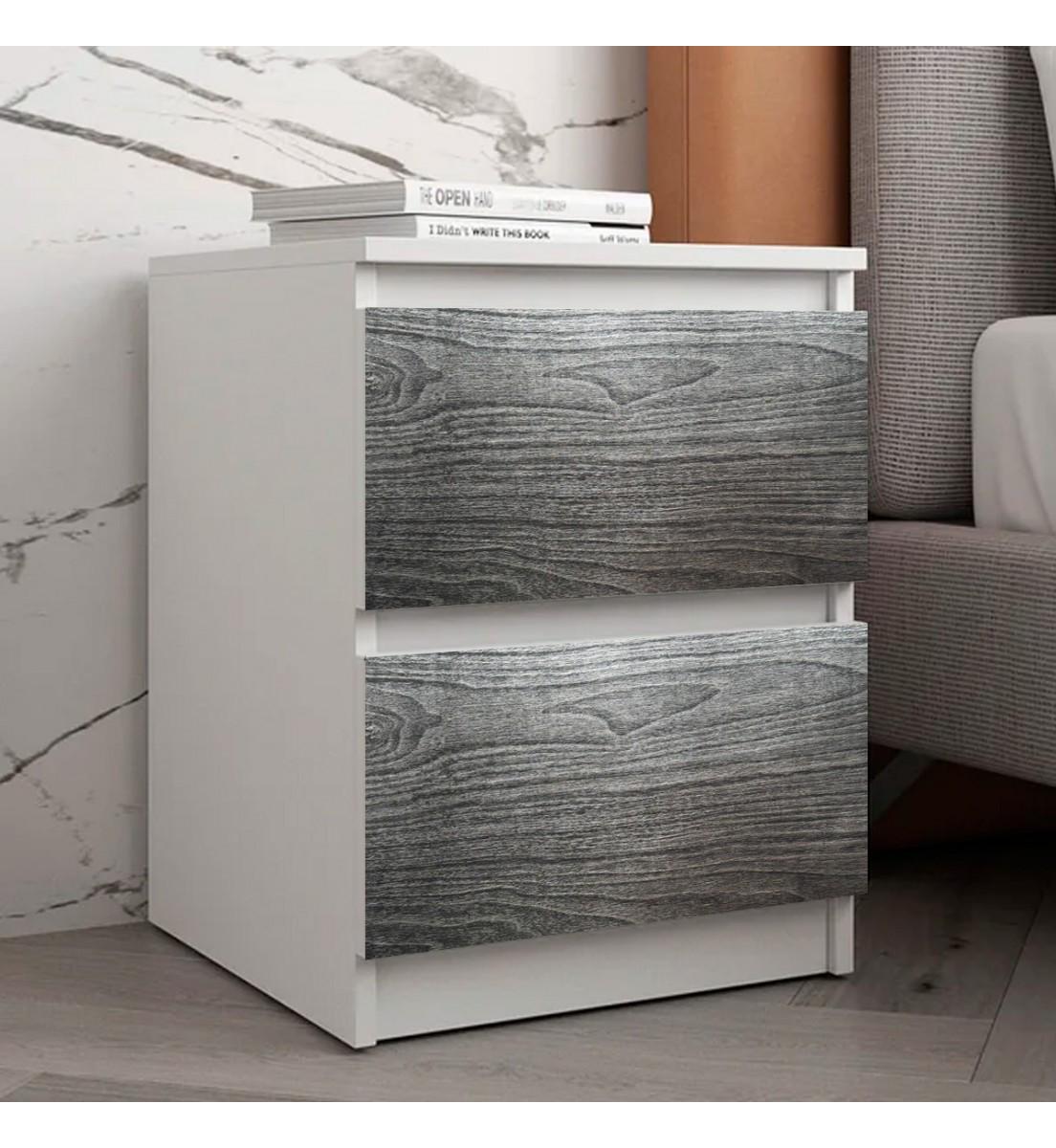 Пленка самоклеящаяся Дерево 0,45х10 м Черно-серебряный (822) - фото 2 Пленка самоклеящаяся Дерево 0,45х10 м Черно-серебряный (822) - фото 2