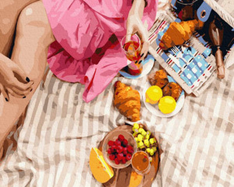 Картина по номерам Brushme Вкусности на пикник 40х50 см (BK-GX38488)