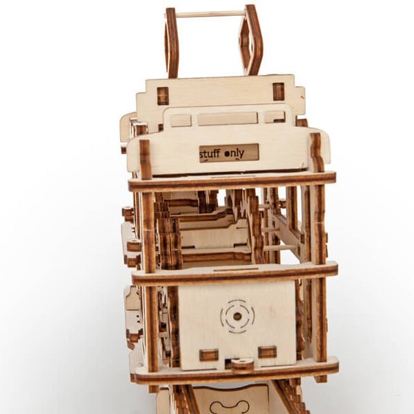 3D пазл механічний UGEARS «Трамвай» - фото 6