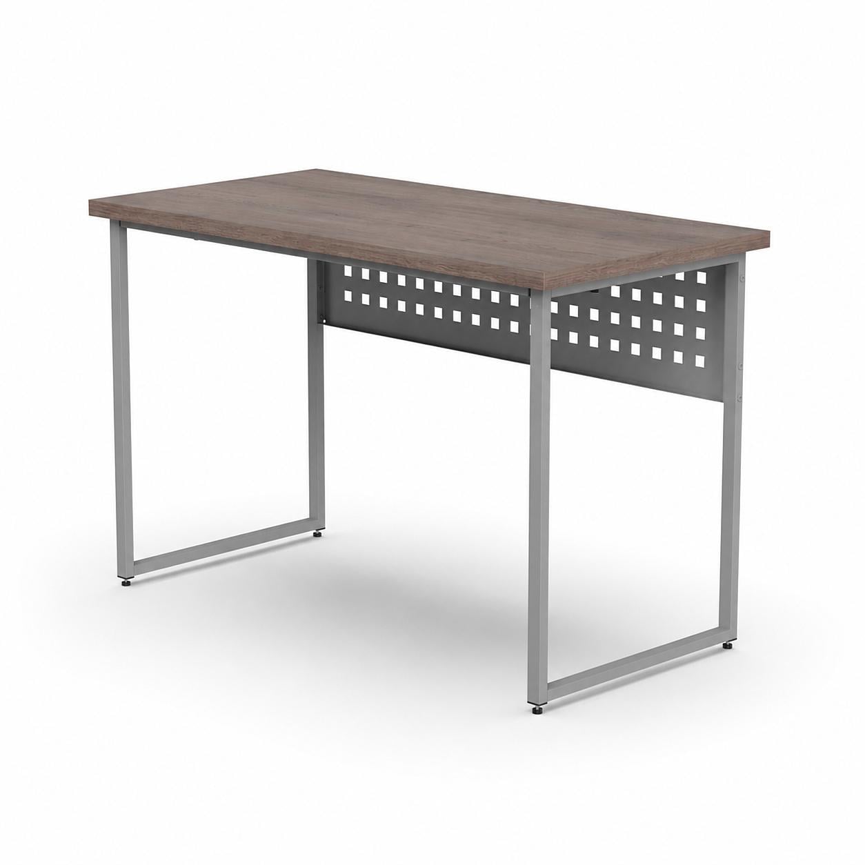 Стол письменный Ferrum-decor Майк металл/ДСП 32 мм 75x100x70 см Серый/Дуб Кремона Канолло (FRD-108212)