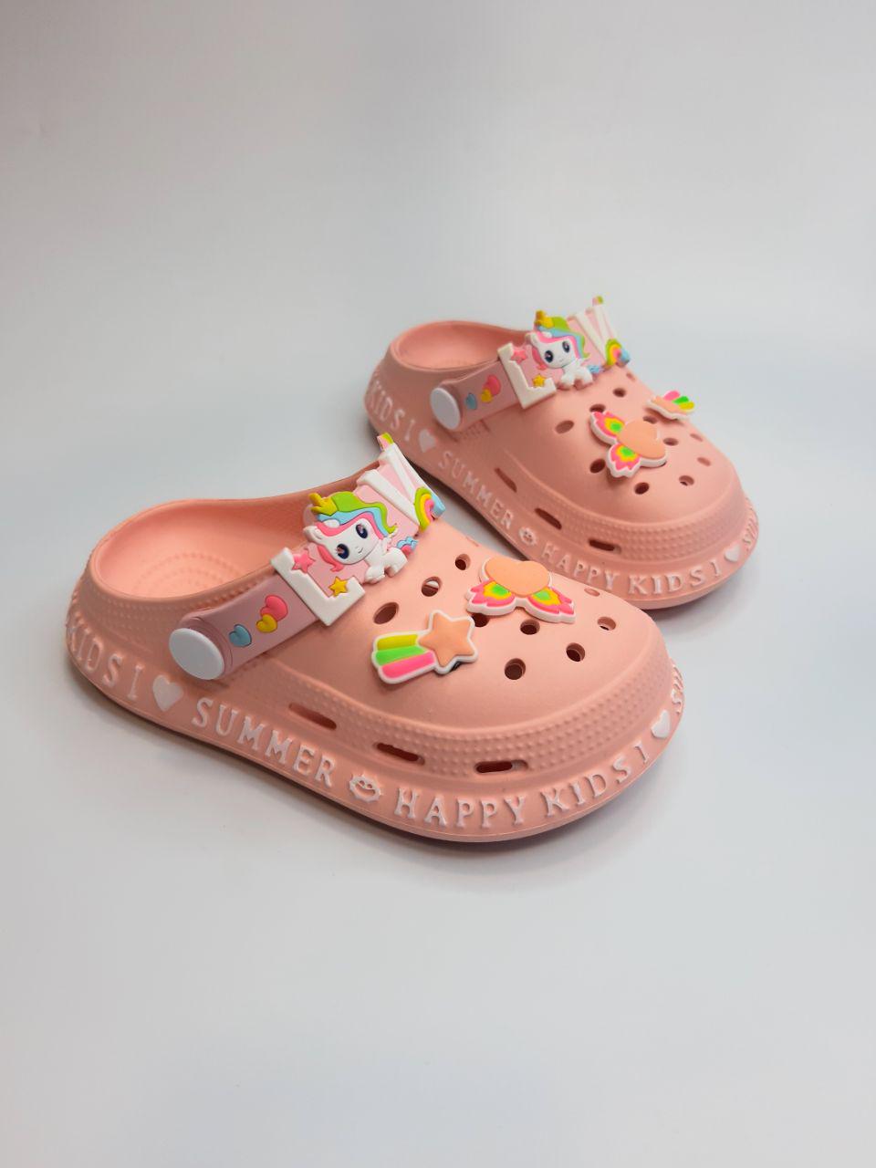 Сабо для девочки Olimp р. 30 Персиковый (005 персик)