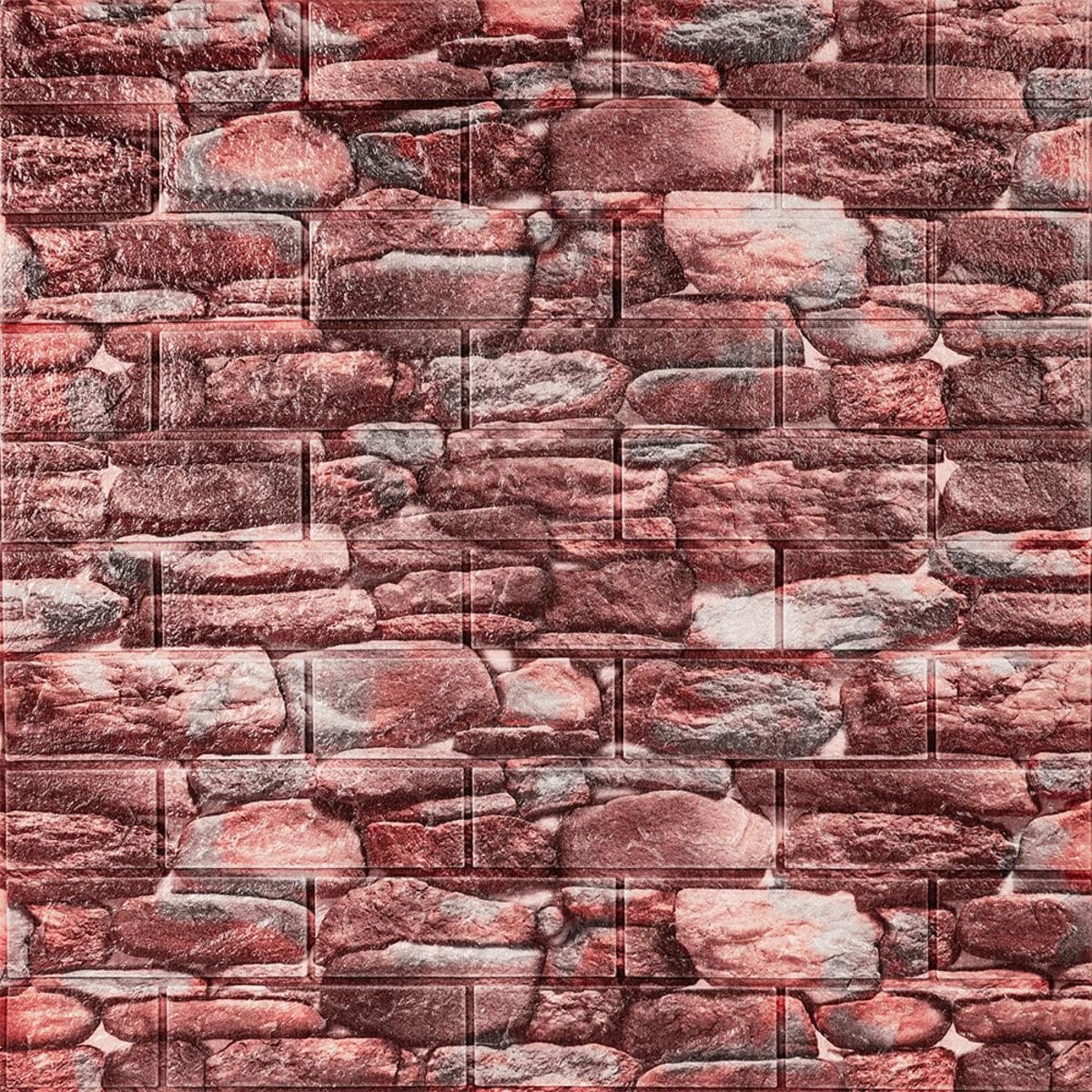 3D-панель самоклейка Камінь матовий 700х770х5мм (SW-00000635)