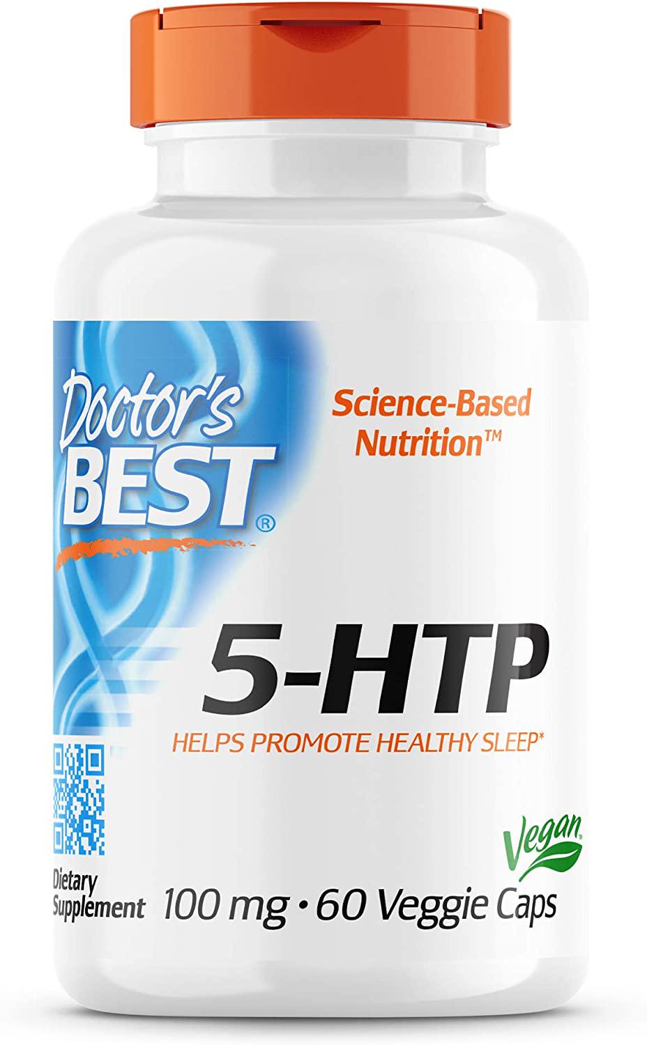 Минерал 5-гидрокси-L-триптофан 5-HTP 100 mg 60 veggie caps Минерал 5-гидрокси-L-триптофан 5-HTP 100 mg 60 veggie caps