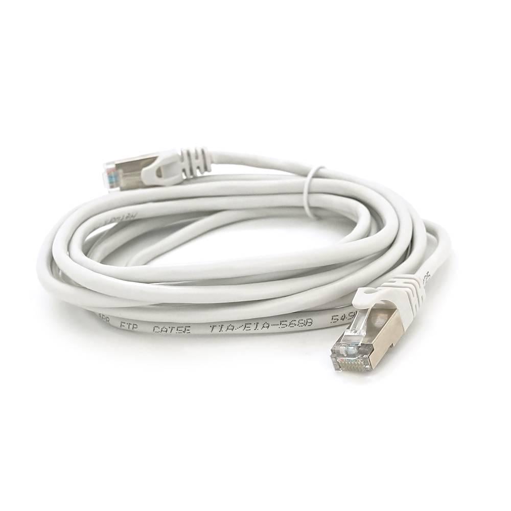 Патч-корд литий Merlion FTP RJ45 Cat,5e 3 м CCA Q200 Сірий