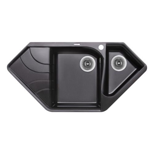 Кухонна мийка Lidz BLM-14 з додатковою чашею 1000x500/225 (LIDZBLM141000500225) Кухонна мийка Lidz BLM-14 з додатковою чашею 1000x500/225 (LIDZBLM141000500225)