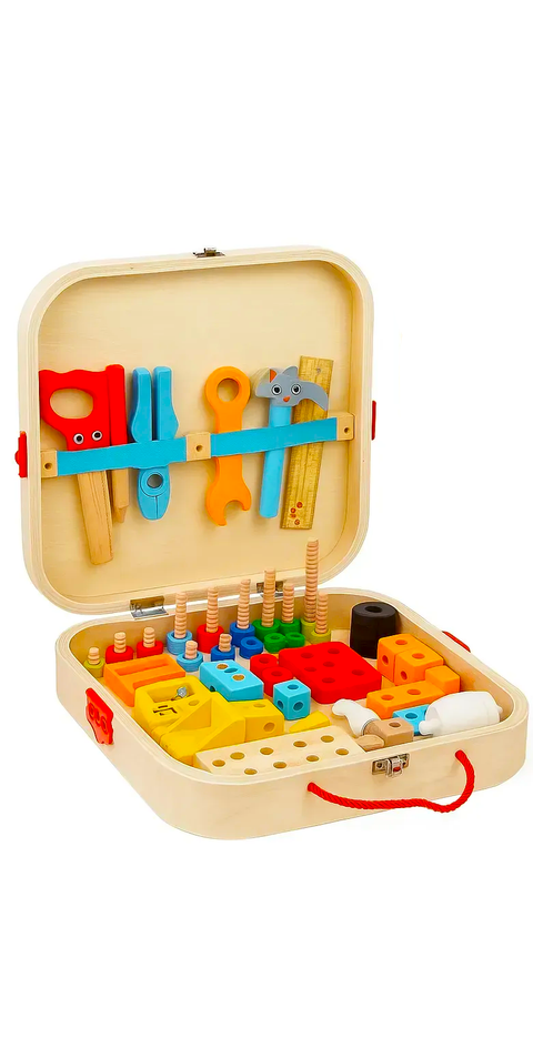 Конструктор для дітей Будівельник 52 елементи (VEN-1328-C6)