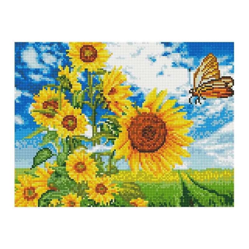Алмазная мозаика Rainbow Art Бабочка на подсластителях 40х30 см (EJ1351)